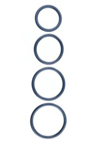 SPORTSHEETS NAVY O-KROUŽKY 4KS