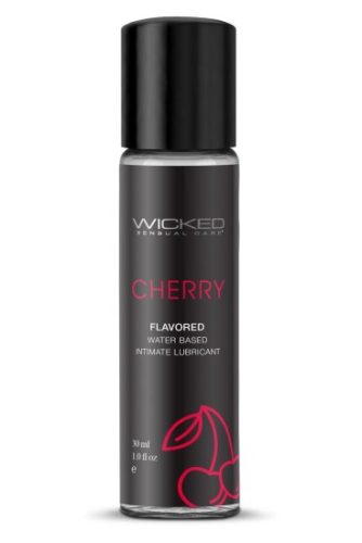 Wicked Aqua Lubrikační gel s třešňovou příchutí 30 ml
