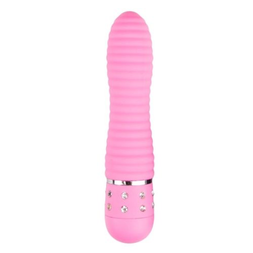 EASYTOYS MINI VIBE KOLEKCE Love Diamond Vibrátor Růžový