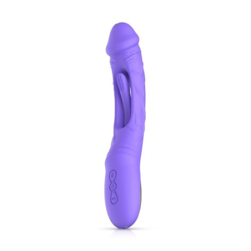 GOOD VIBES ONLY - Flax Vibrační dildo s G-bod stimulátorem