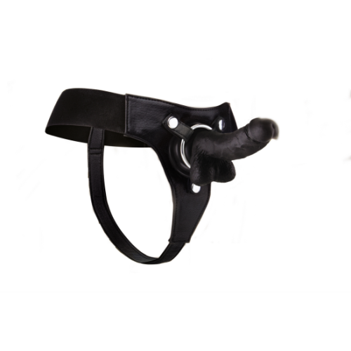 Realistický dildo na připnutí - 18 cm
