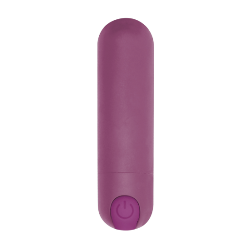 10 Rychlostní dobíjecí mini vibrátor - Fialový