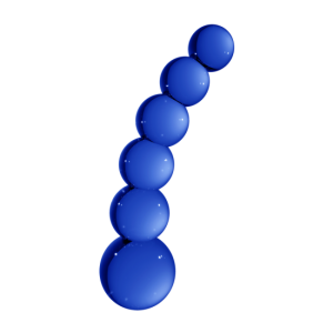 Planety - Skleněn&yacute; dildo