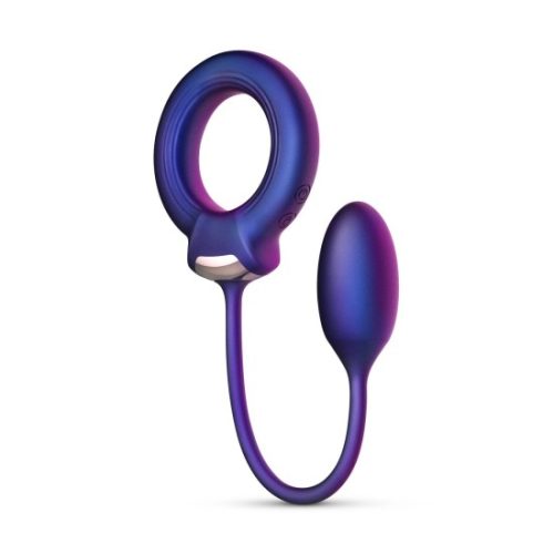 HUEMAN - Kroužek na penis s análním míčkem