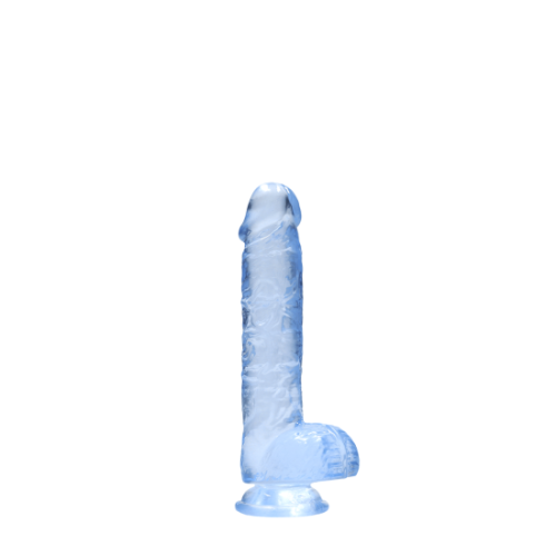 Realistické dildo s varlaty - 15 cm