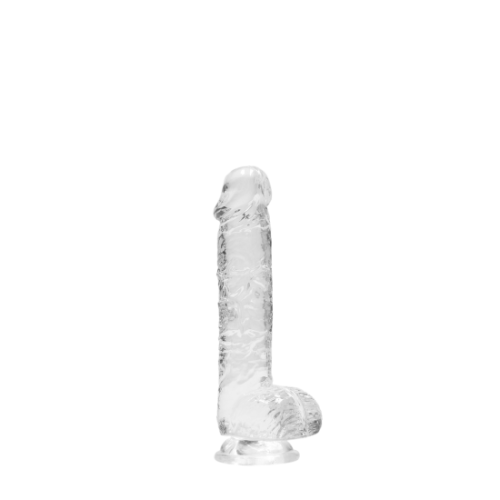 Realistické dildo s varlaty - 6 / 15 cm