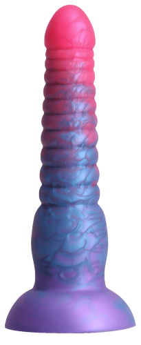 Colours Stacked dildo 16 cm - růžová/modrá Ns Novelties