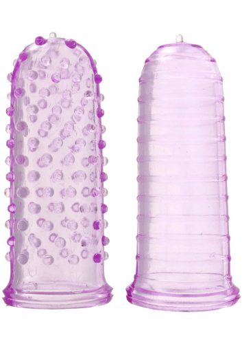 ToyJoy Návleky na prst - fialové ToyJoy