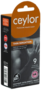 Ceylor Single: Thin Sensation 9 pcs