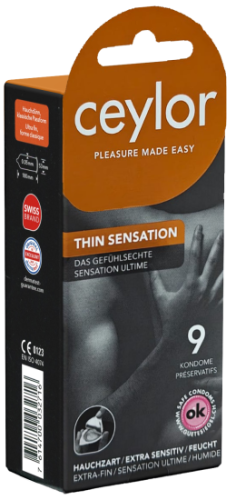 Ceylor Single: Thin Sensation 9 pcs