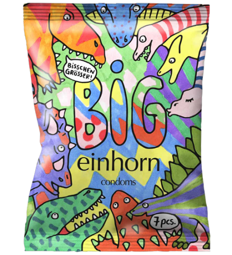 Einhorn Condoms: Tyrannosaurus Sex