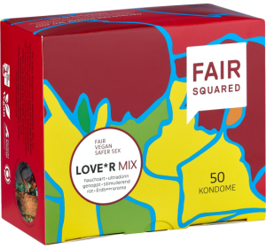 Fair Squared Single: Love*r Mix condoms 50 pcs