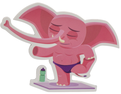 Merch – sběratelský magnet Yoga