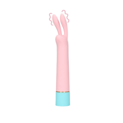 Mini Rabbit Vibrátor s USB Nabíječkou - Cherry Chiffon