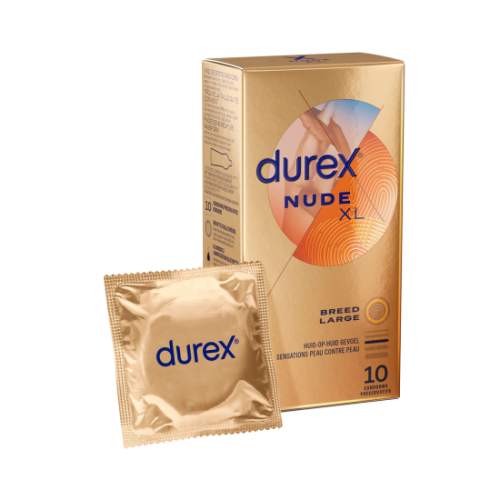 Durex Nude XL - Kondomy 10 ks