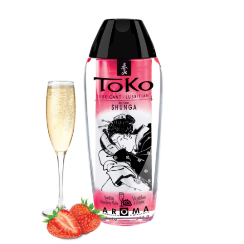 Toko Aroma - Jahodové šumivé víno - 165 ml