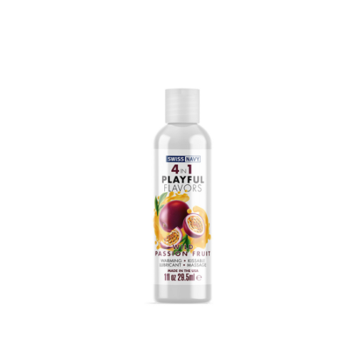 4 v 1 Lubrikant s příchutí divokého marakuja - 30 ml
