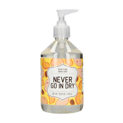 Nikdy nezůstávejte na suchu - vodní anální lubrikant - 500 ml