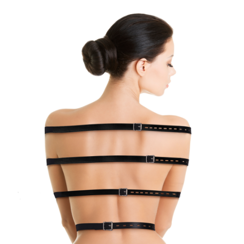 Bondage pásy na celé tělo - Černé