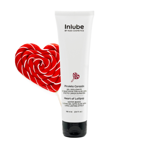 Lubrikační gel na vodní bázi - Heart of Lollipop - 100 ml