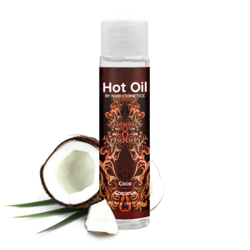 Hřejivý masážní gel - Kokos - 100 ml