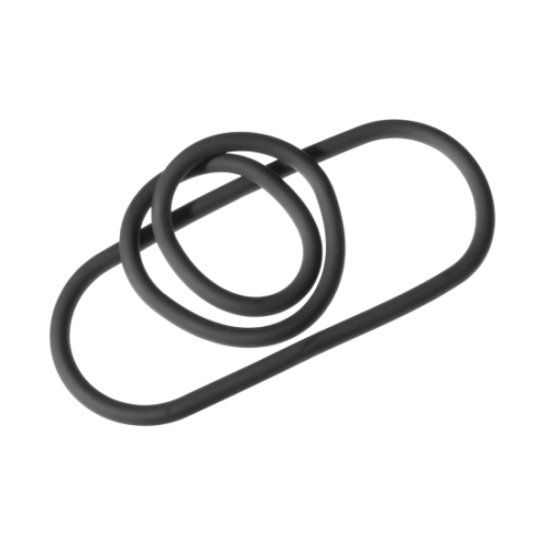Silikonový Slim Wrap Ring - Kroužek na penis / Popruh na varlata - 9 / 22 cm