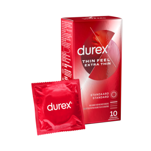 Velmi tenké kondomy Durex Thin Feel Extra Thin - 10 kusů