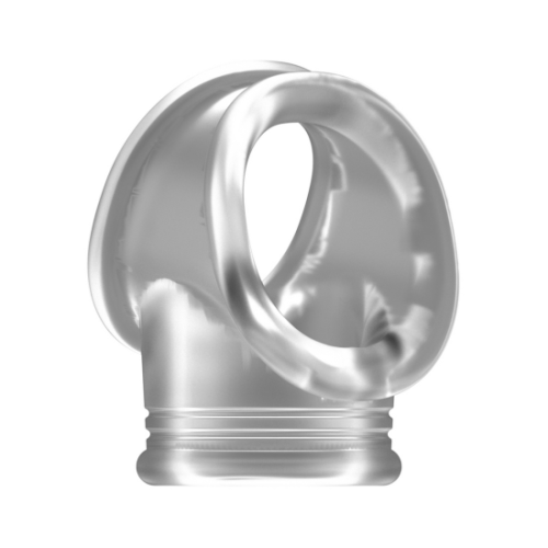 Kroužek na penis se stahovacím páskem na varlata č.48