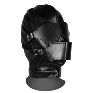 Maska s roub&iacute;kem s d&yacute;chac&iacute;mi otvory - Čern&aacute;