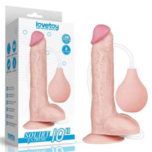 10'' Squirt Extreme Dildo tělové barvy