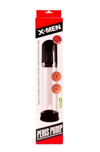Elektrická pumpa na penis X-MEN černá