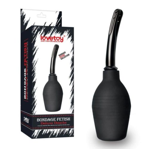 Anální sprcha Bondage Fetish Deluxe Černá 3