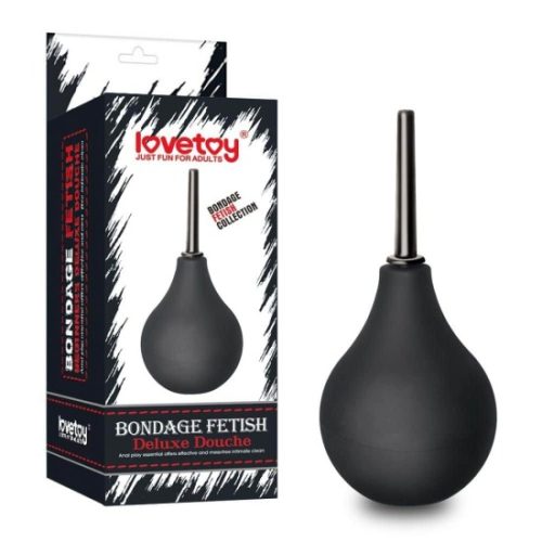 Deluxe černá sprcha Bondage Fetish