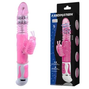 Rotační vibrátor Fascination s králičím stimulátorem
