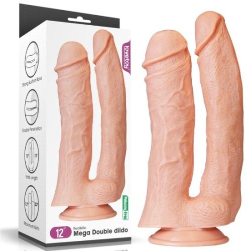 12'' Realistické Mega Dvojité Dildo