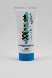 HOT eXXtreme Glide - lubrikant na vodní bázi + komfortní olej a+ 100 ml