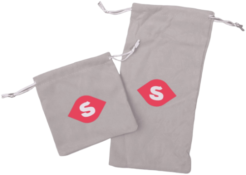 Sada látkových Toybagů na erotické pomůcky (2 ks)