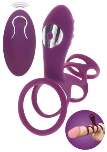 Vibrační kroužek na penis a varlata Halo Halo