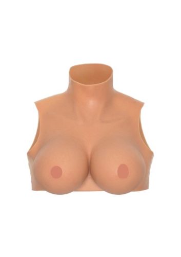 Nositelné prsa s vysokým límcem E Cup