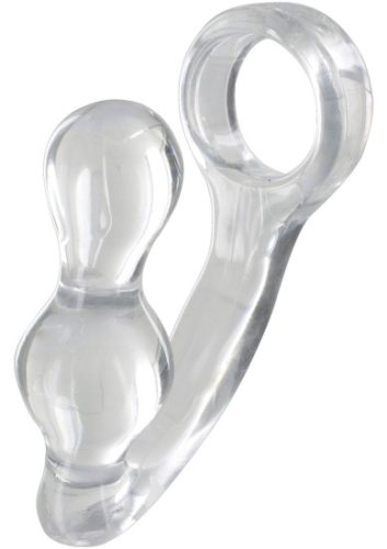 Power Plug & Penisring Transparent