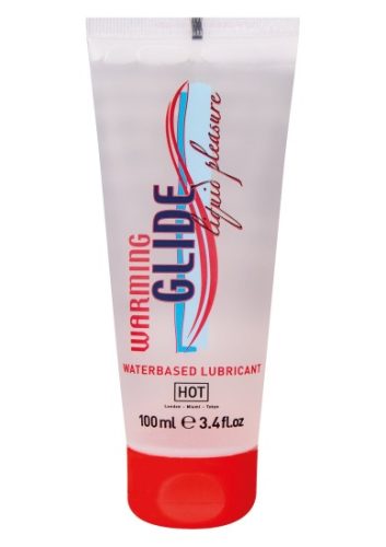 Hřejivý lubrikační gel Warming Glide Liquid Pleasure 100 ml
