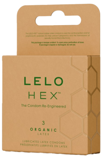 LELO HEX™ Organic 3 pack