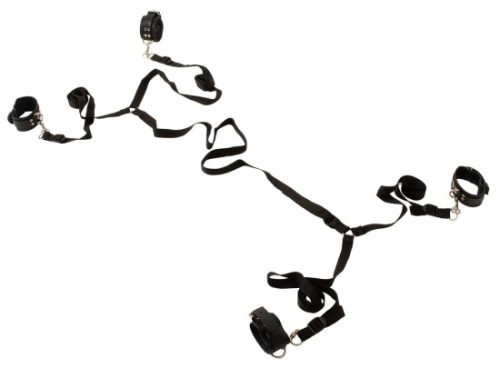 Kožená postelová pouta