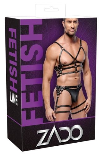 Kožený Harness set M/L