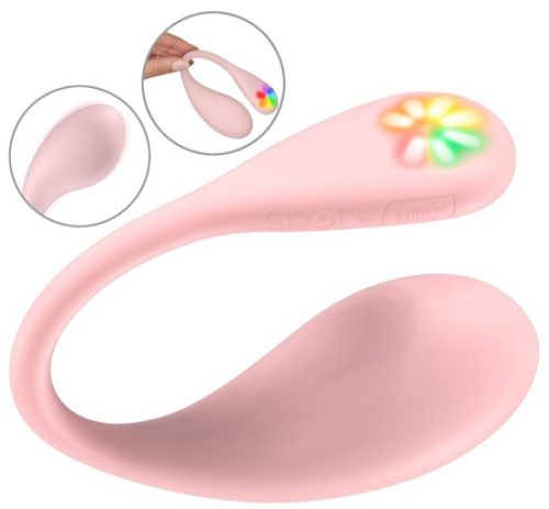 Vibrační vajíčko Spot růžové