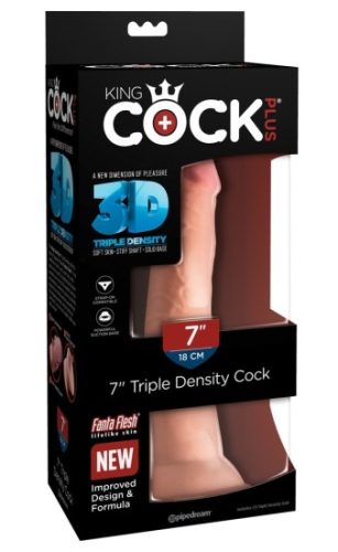 King Cock Plus 7 Triple Density Penis