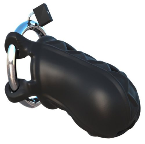 Extrémní silikonový blokátor penisu