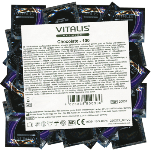 Vitalis Premium Bulk-Pack: Chocolate/Black