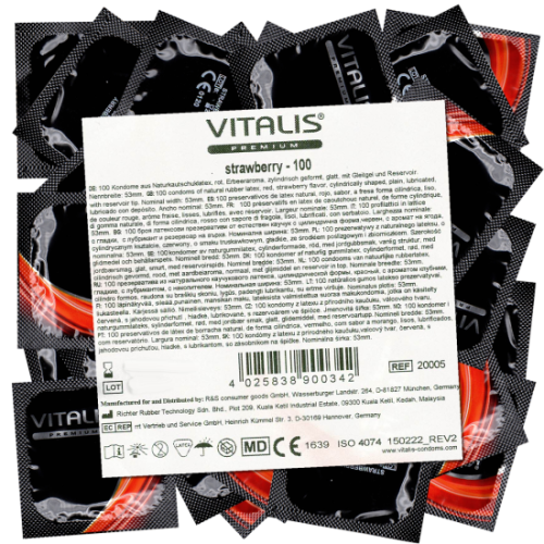 Vitalis Premium Bulk-Pack: Strawberry/Red