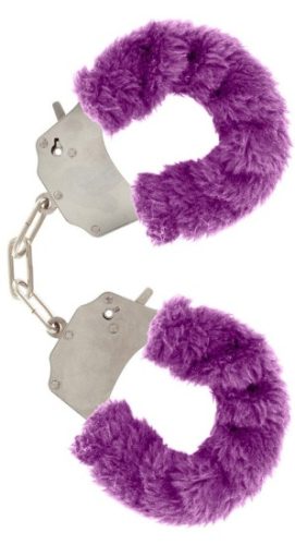 ToyJoy Furry Fun Cuffs plyšová erotická pouta